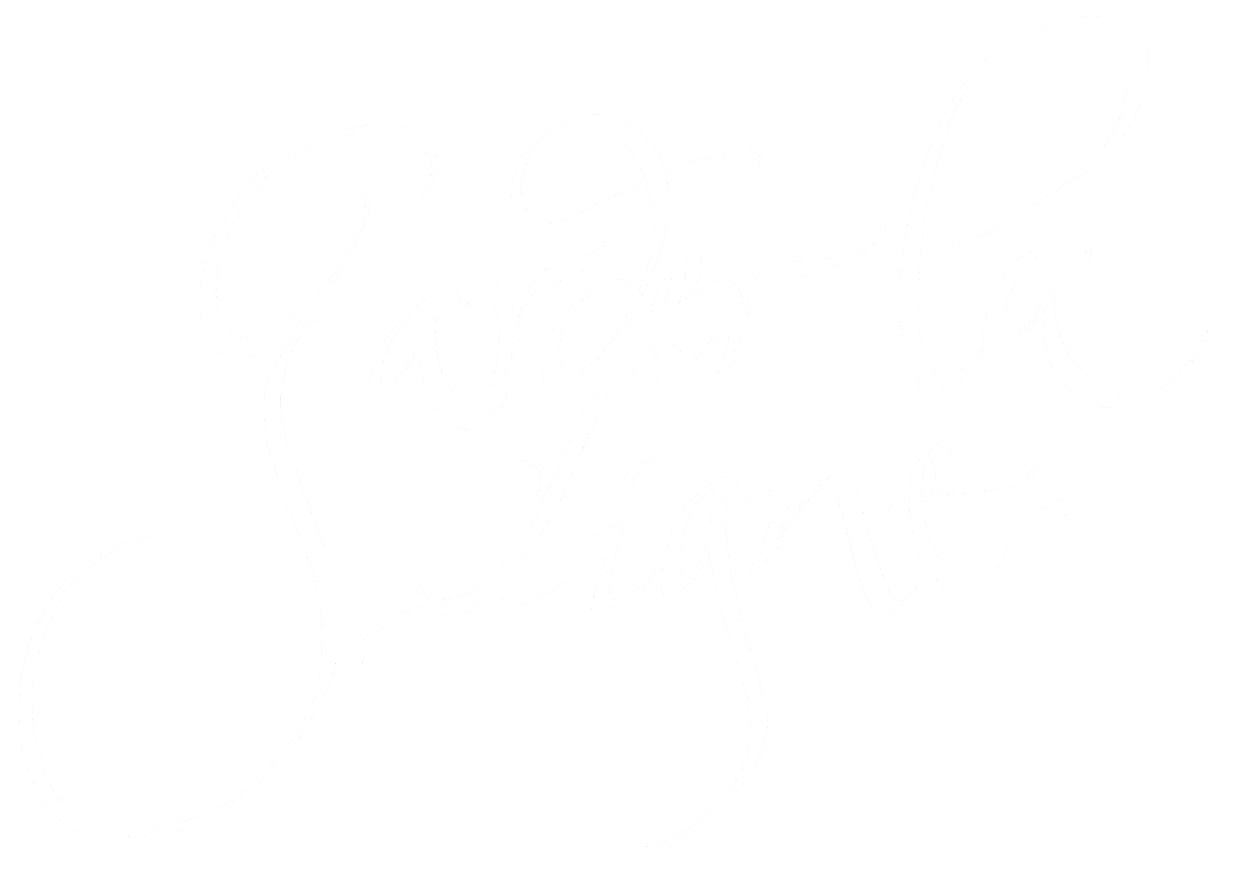 garderlaligne-blanc Garder la ligne - calligraphie